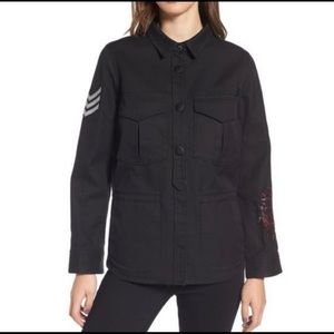 zadig & voltaire tackl military jacket